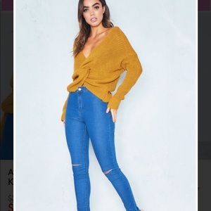 Mustard Twist Knit 🌻